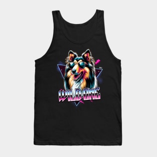 Wild One Collie Dog Tank Top